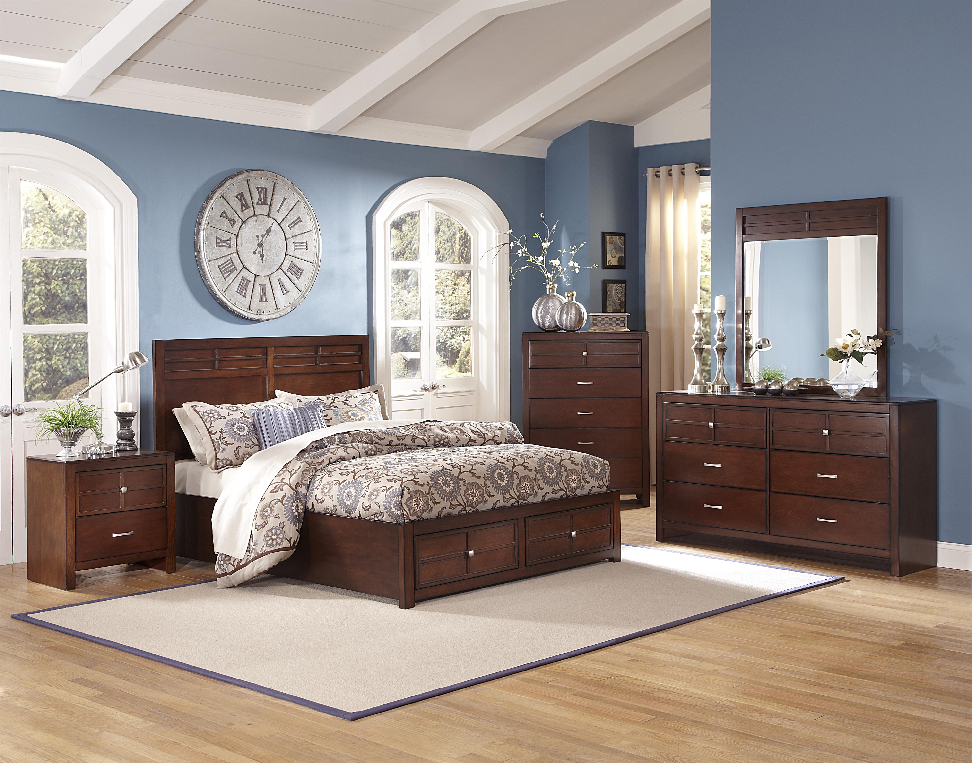 Queen bedroom deals set with armoire